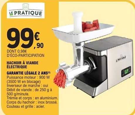 HACHOIR À VIANDE ÉLECTRIQUE