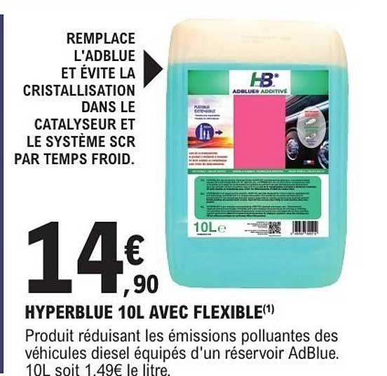 HYPERBLUE 10L AVEC FLEXIBLE