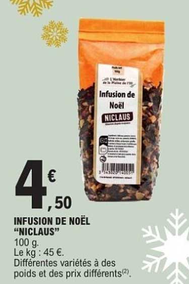 INFUSION DE NOËL "NICLAUS"
