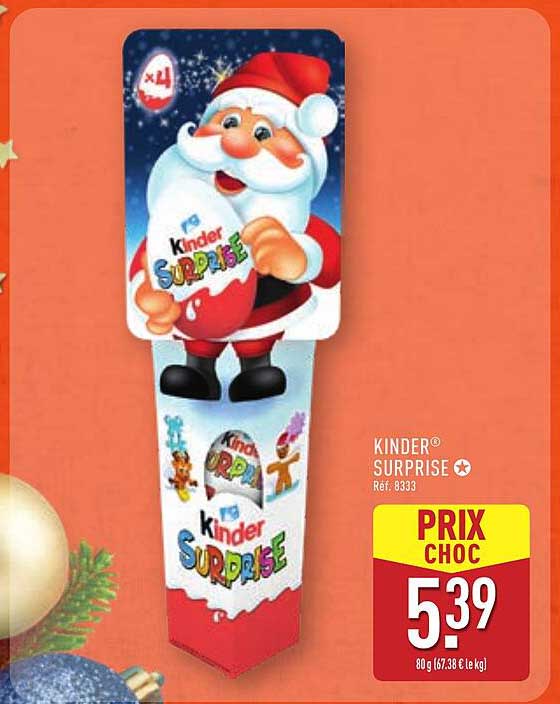 Kinder Surprise 4 pièces