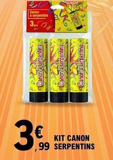KIT CANON SERPENTINS
