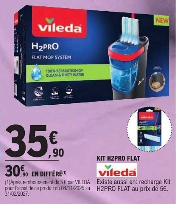 KIT H2PRO FLAT Vileda