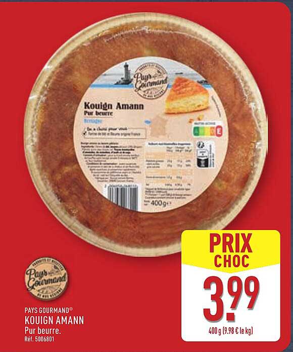 Kouign Amann Pur beurre