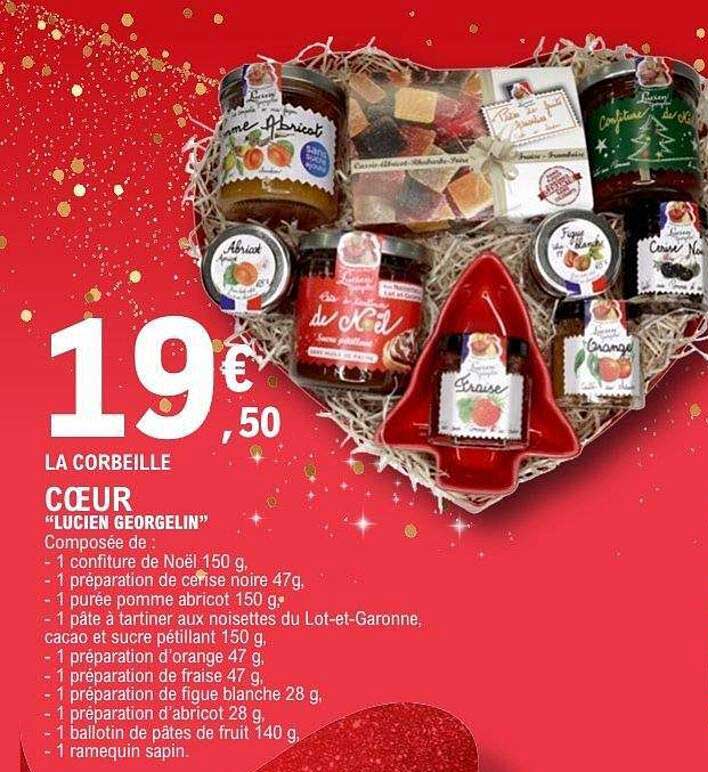 LA CORBEILLE CŒUR "LUCIEN GEORGELIN"
