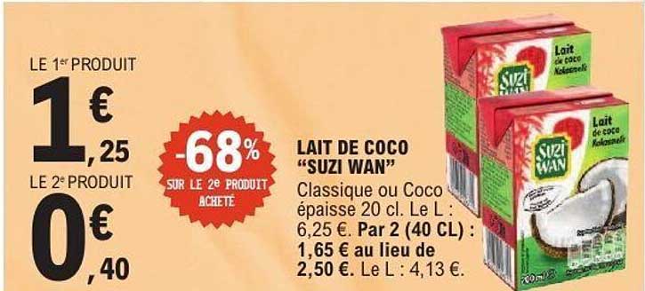 LAIT DE COCO “SUZI WAN”