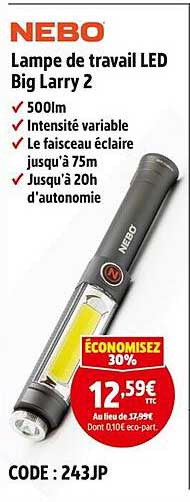 Lampe de travail LED Big Larry 2