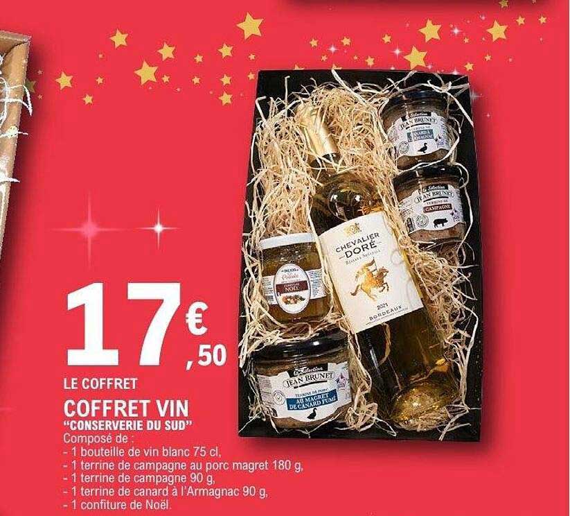 LE COFFRET COFFRET VIN "CONSERVERIE DU SUD"