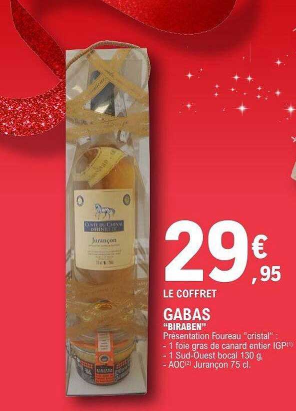 LE COFFRET GABAS "BIRABEN"