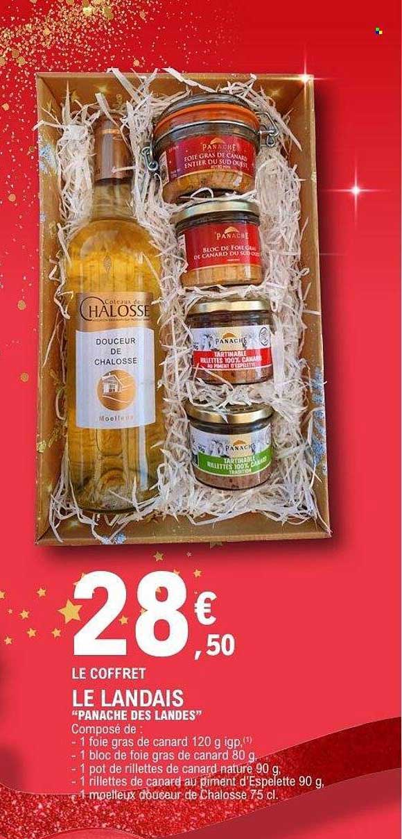 LE COFFRET LE LANDAIS "PANACHÉ DES LANDES"