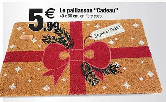 Le paillasson "Cadeau"