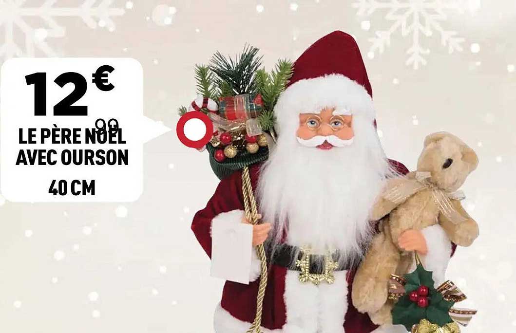 LE PÈRE NOËL AVEC OURSON