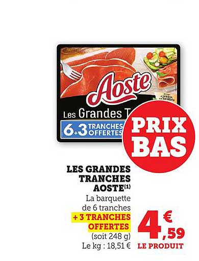 LES GRANDES TRANCHES AOSTE