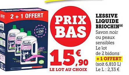 LESSIVE LIQUIDE BRIOCHIN(A)