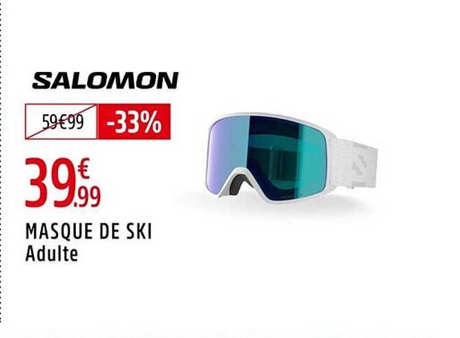 MASQUE DE SKI Adulte