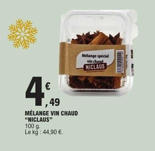 MÉLANGE VIN CHAUD "NICLAUS"