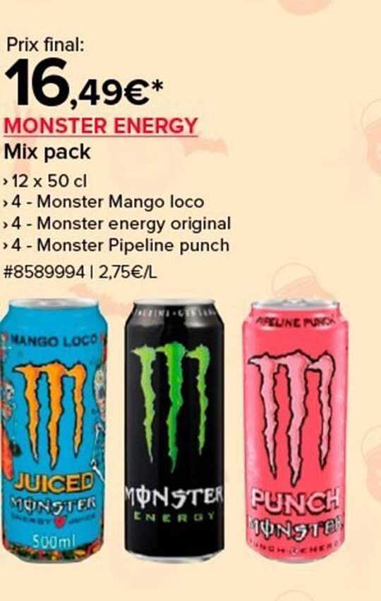 MONSTER ENERGY Mix pack
