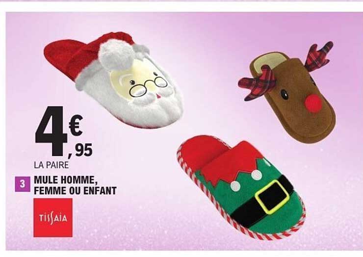 MULE HOMME, FEMME OU ENFANT