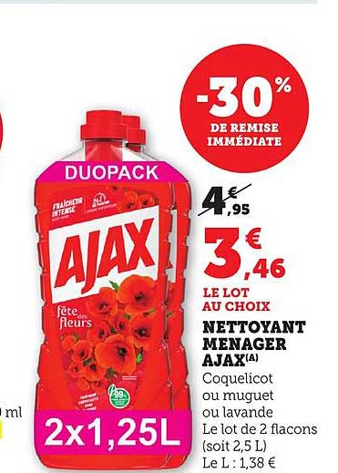 NETTOYANT MENAGER AJAX(A)