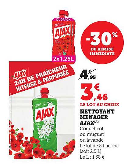 NETTOYANT MENAGER AJAX(A)