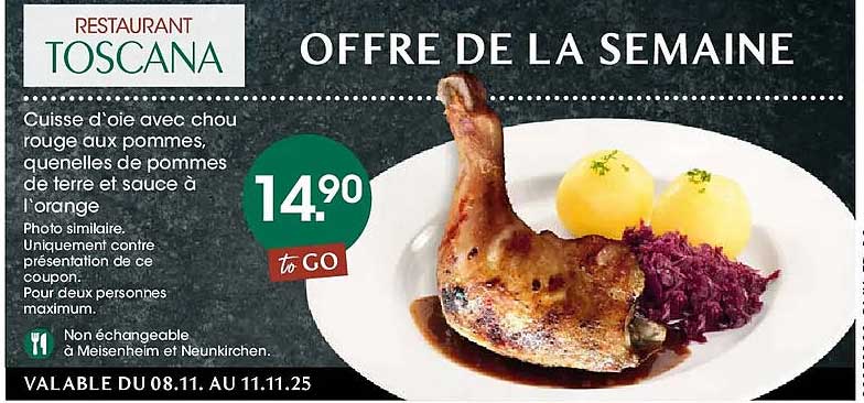 OFFRE DE LA SEMAINE