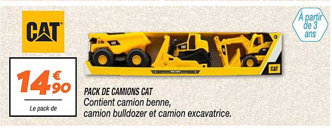 PACK DE CAMIONS CAT