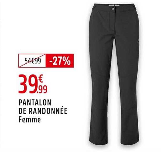 PANTALON DE RANDONNÉE Femme