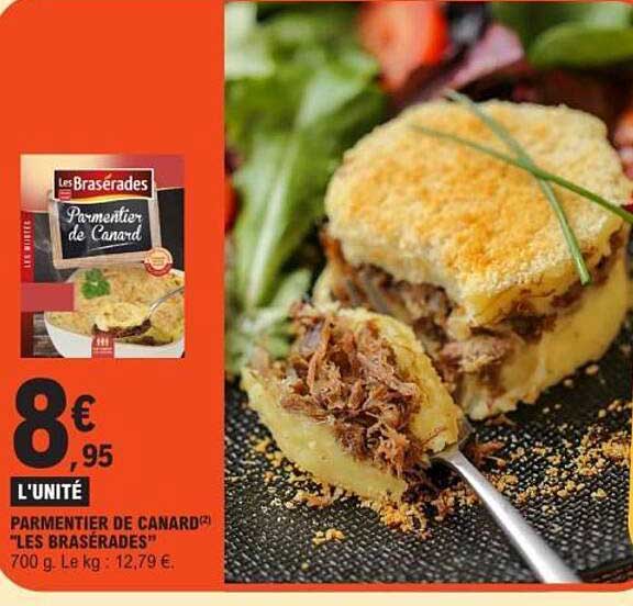 Parmentier de canard "Les Braserades"