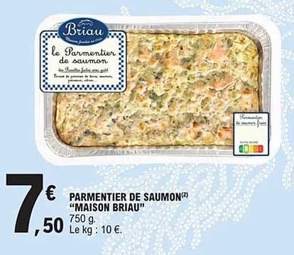PARMENTIER DE SAUMON "MAISON BRIAU"