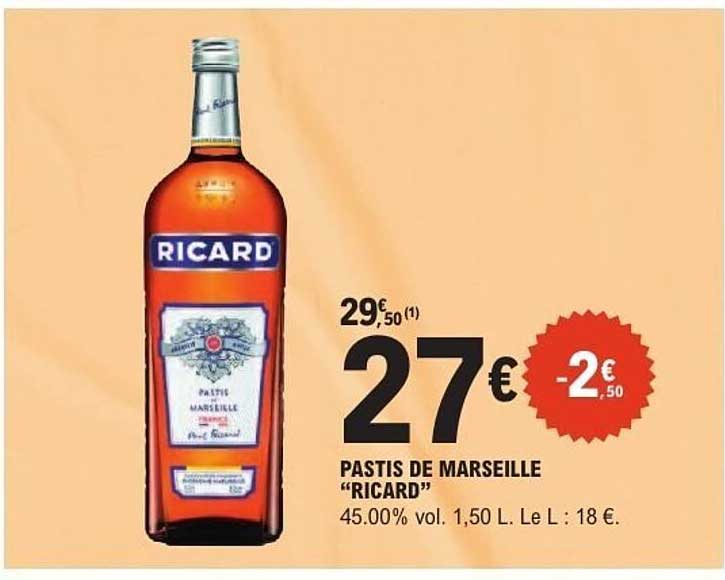 PASTIS DE MARSEILLE “RICARD”