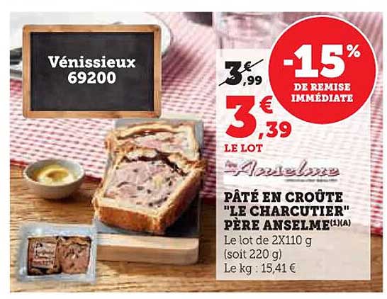 Pâté en croûte "Le Charcutier" Père Anselme