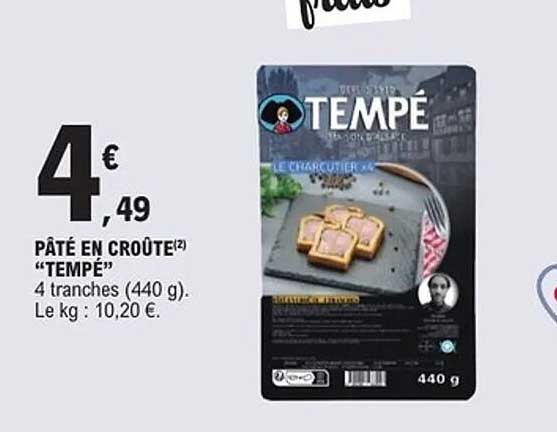 PATÉ EN CROÛTE "TEMPÉ"