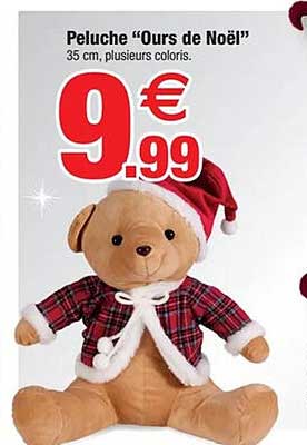 Peluche "Ours de Noël"