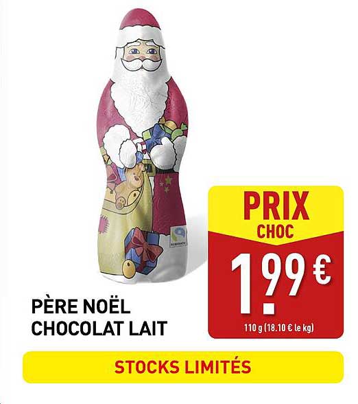 PÈRE NOËL CHOCOLAT LAIT