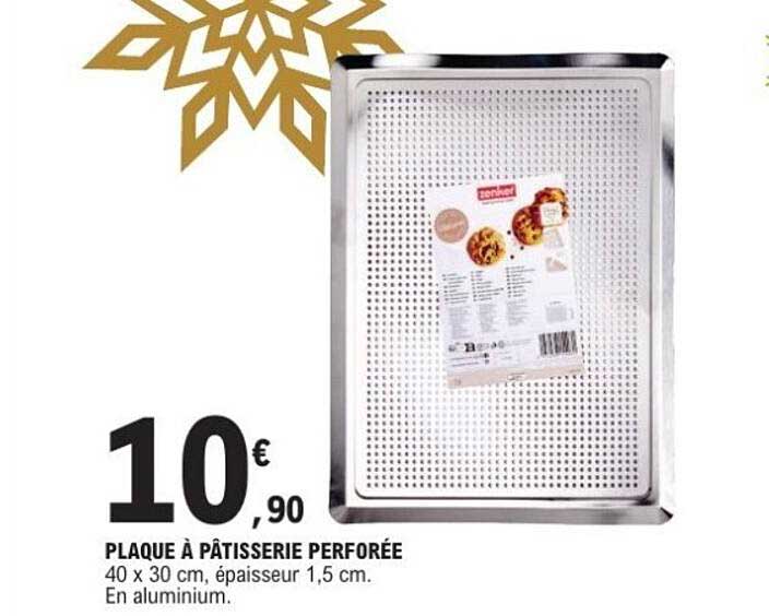 PLAQUE À PÂTISSERIE PERFORÉE
