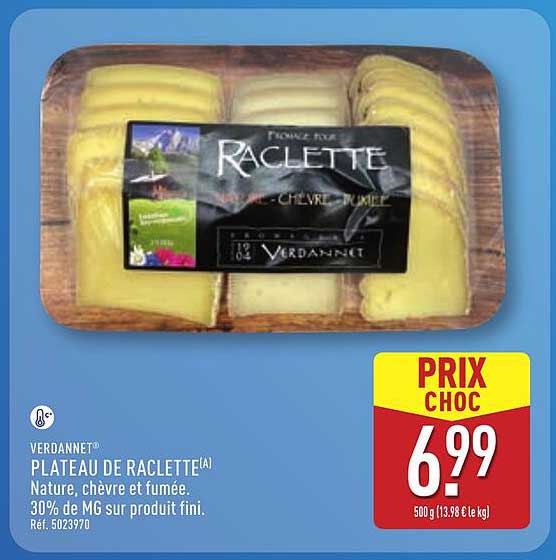 PLATEAU DE RACLETTE