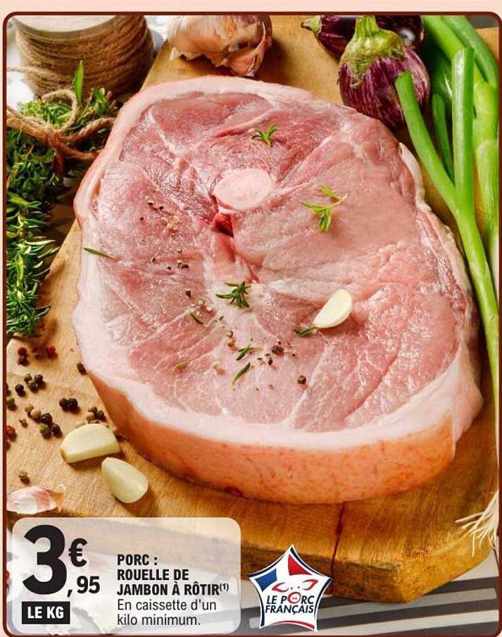 PORC : ROUELLE DE JAMBON À RÔTIR