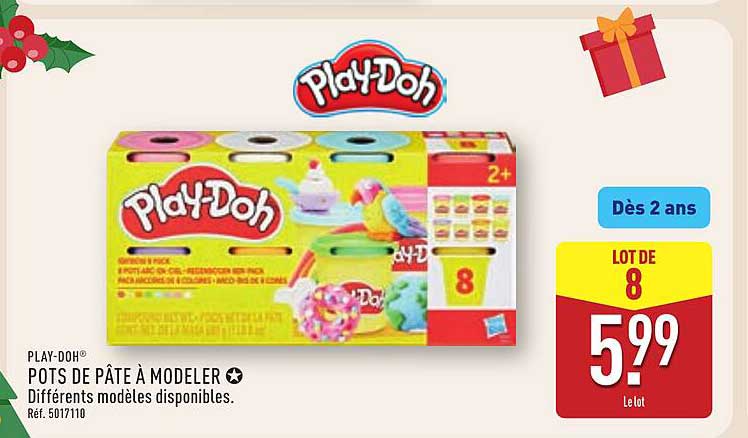 POTS DE PÂTE À MODELER