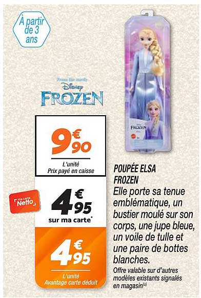POUPÉE ELSA FROZEN