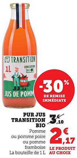PUR JUS TRANSITION BIO -30%