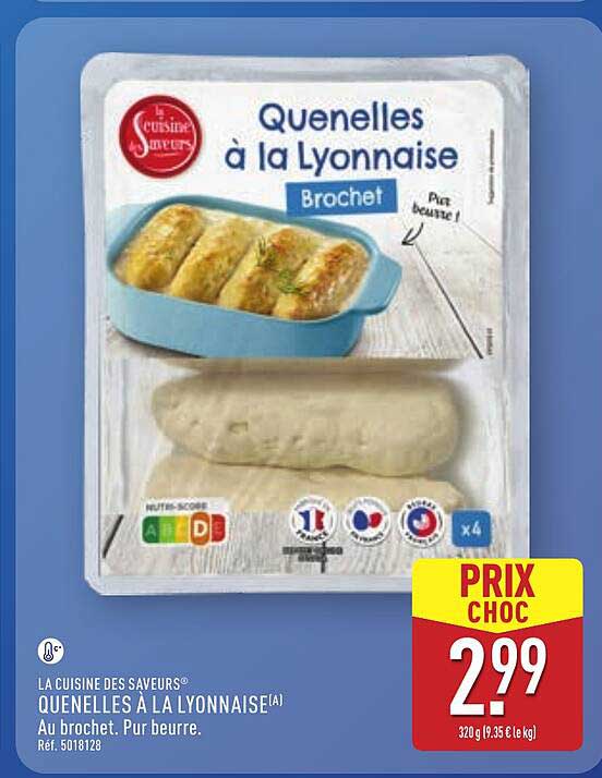 Quenelles à la Lyonnaise