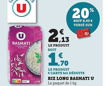 RIZ LONG BASMATI U
