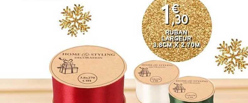 RUBAN LARGEUR 3.8CM X 2.70M