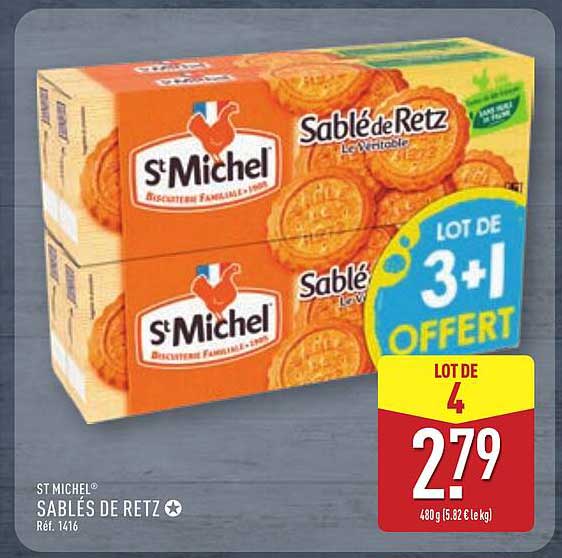 Sablés de Retz - Lot de 4