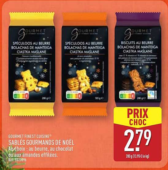 SABLES GOURMANDS DE NOËL