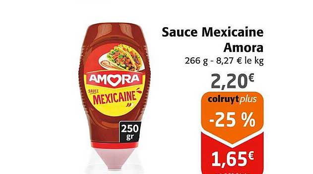 Sauce Mexicaine Amora