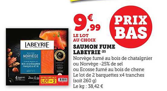 SAUMON FUME LABEYRIE