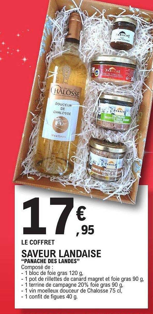 SAVEUR LANDAISE "PANACHE DES LANDES"