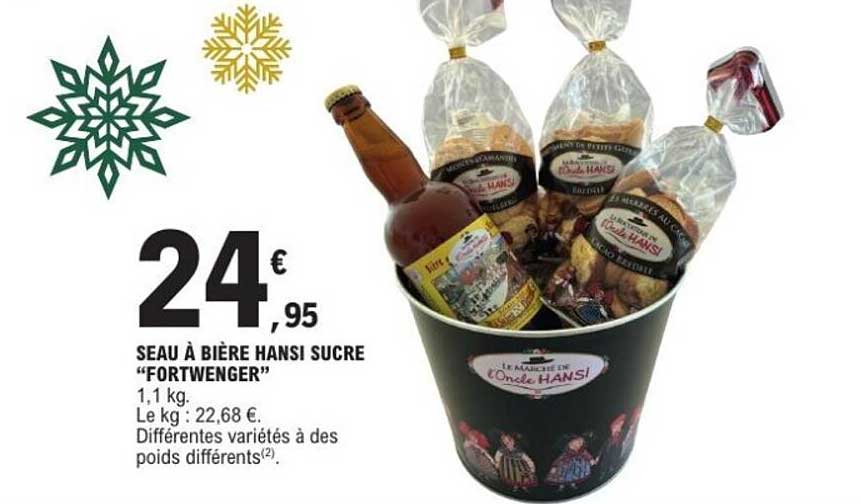 SEAU À BIÈRE HANSI SUCRE “FORTWENGER”