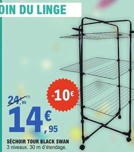 SÉCHOIR TOUR BLACK SWAN