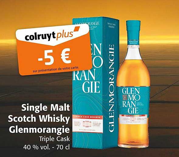Single Malt Scotch Whisky Glenmorangie Triple Cask